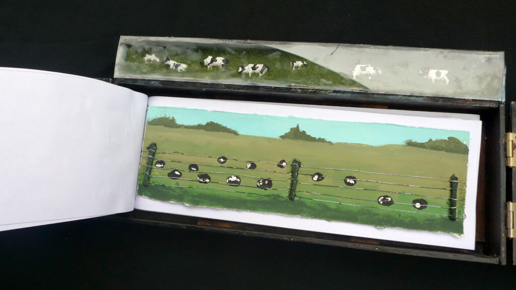 las vaquitas son ajenas - libro de artista - cows belong to someone else - artist’s book - paulo meconi