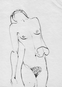 dibujo en tinta sobre papel - ink drawing on paper - paulo meconi