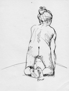 dibujo en tinta sobre papel - ink drawing on paper - paulo meconi