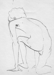 dibujo en tinta sobre papel - ink drawing on paper - paulo meconi