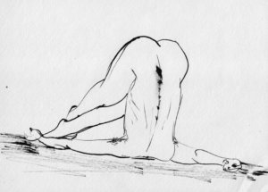 dibujo en tinta sobre papel - ink drawing on paper - paulo meconi