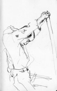 dibujo en tinta sobre papel - ink drawing on paper - paulo meconi