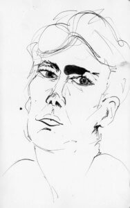 dibujo en tinta sobre papel - ink drawing on paper - paulo meconi